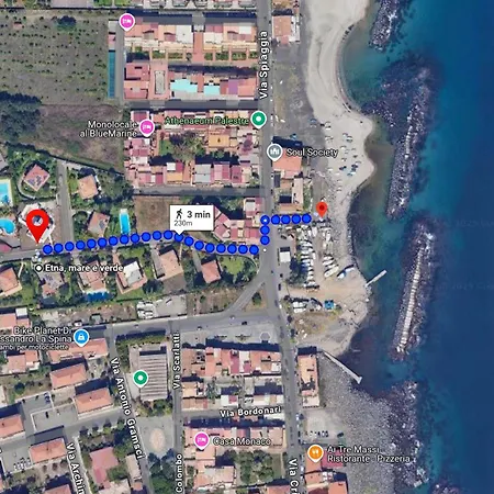 Etna, Mare E Casa de Férias Mascali